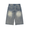 Mens,Jeans,Denim,Shorts,Jean,Luffy,Pirate