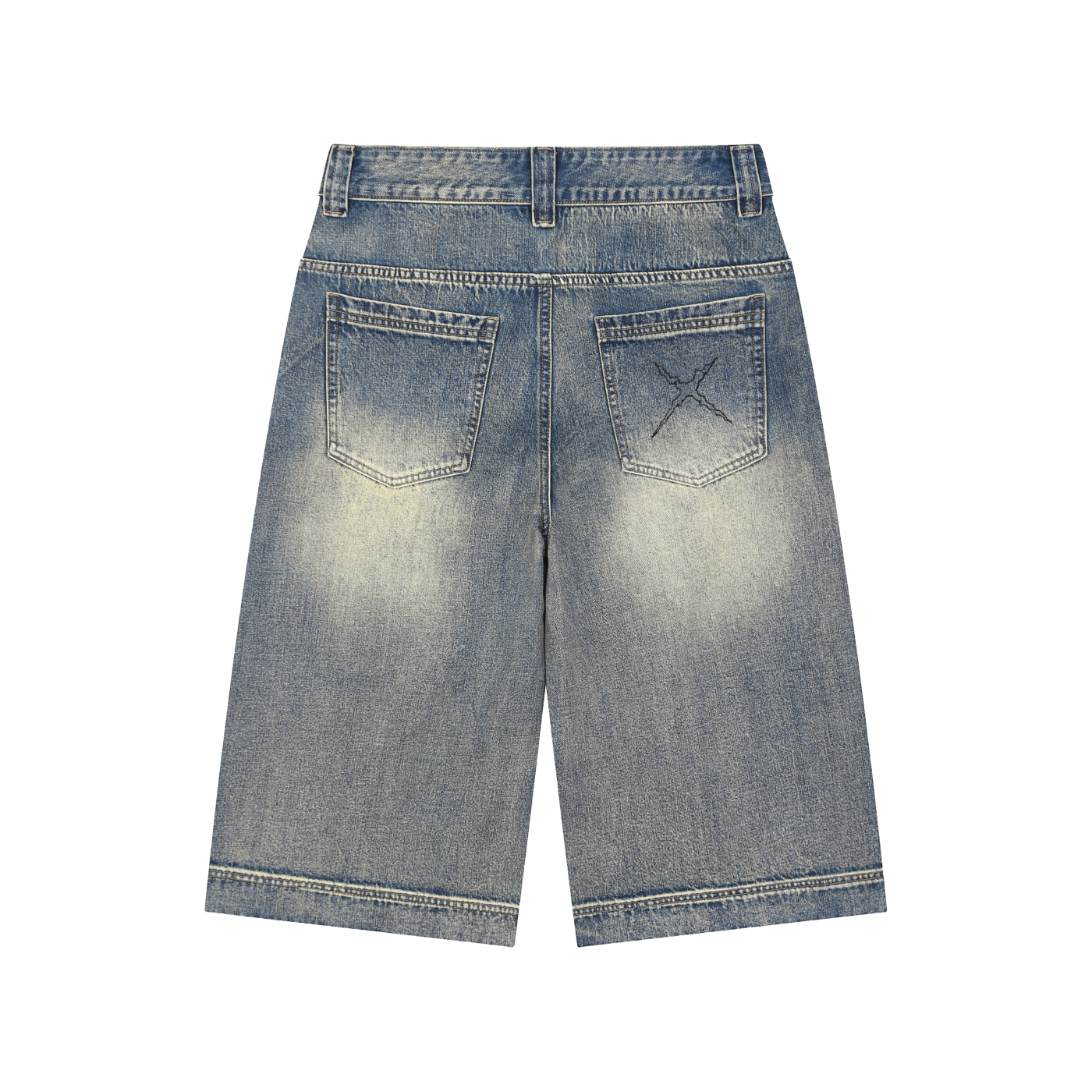 Mens,Jeans,Denim,Shorts,Jean,Luffy,Pirate